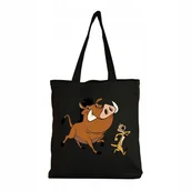 Torby i wózki na zakupy - TOREBKA TORBA EKO NA RAMIE SHOPPER Timon i Pumba - miniaturka - grafika 1