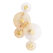 Lampy ścienne - Kinkiet ALLURE LED 5W 3000K - złoty/amber/transparentny - miniaturka - grafika 1