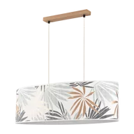 Lampy sufitowe - Britop Hoja 17470274 lampa wisząca 2x40W/E27 IP20 - miniaturka - grafika 1