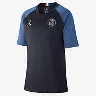 Koszulki i topy damskie - Nike Unisex T-shirt dziecięcy Psg Y Nk Brt Strk Top Ss 4th czarny Black/Hyper Cobalt/(White) (No Sponsor-plyr) S - miniaturka - grafika 1