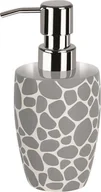 Dozowniki papieru i mydła dla firm - Spirella spirella Darwin Pebble dozownik mydła z ceramiki, szary 10.14662 - miniaturka - grafika 1