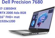 Laptopy - DELL PRECISION 7680 i7-13850HX 16GB 512SSD 16" FHD+ 1920x1200 NVIDIA GeForce RTX 2000 Ada 8GB W11Pro - miniaturka - grafika 1