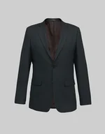 Marynarki męskie - Marynarka do zestawu zogno zielony slim fit - miniaturka - grafika 1