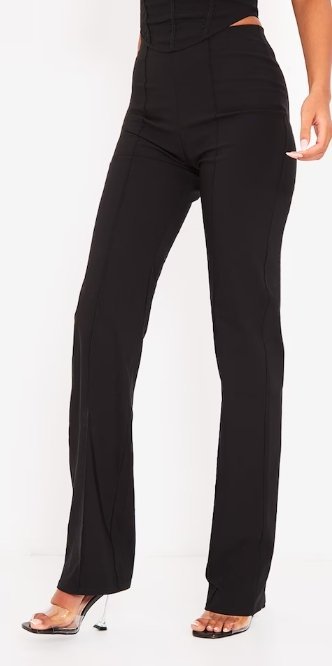 PRETTYLITTLETHING SPODNIE DLA WYSOKICH 34 EKY