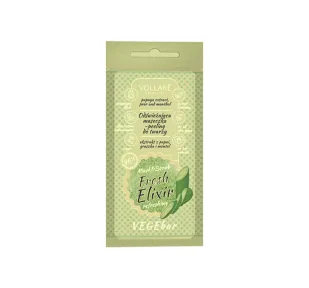 Fresh Vollare VEGEbar Elixir odświeżająca maseczka-peeling do twarzy 8ml - Maseczki do twarzy - miniaturka - grafika 1