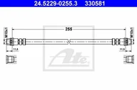 Przewody hamulcowe - Przewód hamulcowy elastyczny ATE 24.5229-0255.3 - miniaturka - grafika 1