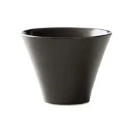 Kubki - Origami Czarka Narrow Sensory Espresso Cup Czarna 100 ml - miniaturka - grafika 1