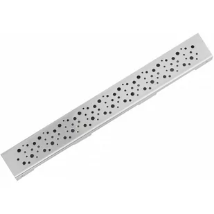 Maskownica do odpływu liniowego MEXEN M12, srebrna, 70 cm - Odpływy liniowe - miniaturka - grafika 1