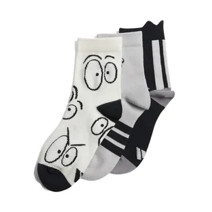 Dziecięce Skarpety za kostkę ADIDAS LK ADRPT 3PP JD1327 – Czarny - Skarpetki dla dzieci - miniaturka - grafika 1
