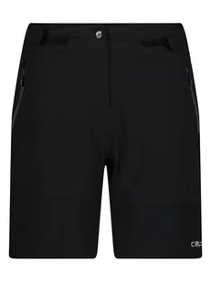 CMP Szorty kolarskie w kolorze czarnym - Spodnie sportowe damskie - miniaturka - grafika 1