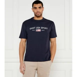 Gant T-shirt Relaxed fit - Koszulki męskie - miniaturka - grafika 1