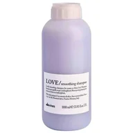 Szampony do włosów - DAVINES Essential Haircare Love Smoothing Szampon do niesfornych i puszących się włosów 1000ml - miniaturka - grafika 1