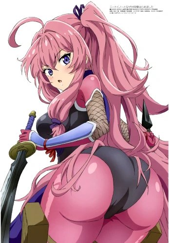 Plakat I'm Living with an Otaku Neet Kunoichi!? A2 (420mm x custom) Anime