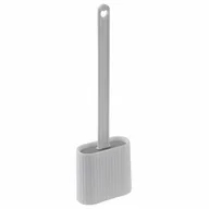 Akcesoria do wc - AQUALINE TF010 WC szczotka silikonowa ścienna/ do postawienia, biały - miniaturka - grafika 1