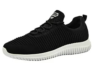 riemot Męskie sneakersy, super lekkie buty do biegania, czarne, EU42 - Sneakersy męskie - miniaturka - grafika 1