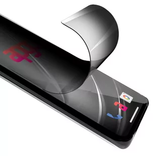 Filtr folia prywatyzująca Privacy 7H do OnePlus 8T - apgo Flexible Glass niepękające - Folie ochronne do telefonów - miniaturka - grafika 1