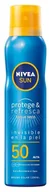 Balsamy i kremy do opalania - Przeciwsłoneczny spray-krem Nivea Sun Protect And Refresh Spray SPF50 200 ml (4005900725813) - miniaturka - grafika 1