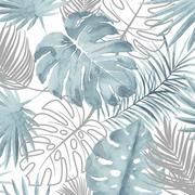 Tapety - Ugepa Tapeta Duże Liście Palmowe Winylowa Na Flizelinie - miniaturka - grafika 1