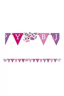 Gadżety dla niej i dla niego - Amscan Baner Sówki 180 x 15 cm - miniaturka - grafika 1