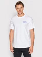 Koszulki męskie - Converse Longsleeve 10021134-A08 Biały Standard Fit - miniaturka - grafika 1