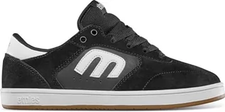 Buty dla dziewczynek - Etnies Dziecięce buty dziecięce Windrow Skate, Black White Gum, 40 EU - grafika 1