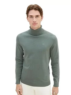 TOM TAILOR sweter męski, 19643 - Green Dust, XL - Swetry męskie - miniaturka - grafika 1