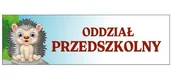 Pomoce naukowe - Tabliczka - Oddział Przedszkolny - miniaturka - grafika 1