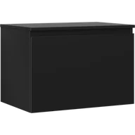 Szafki łazienkowe - Mexen Orio szafka łazienkowa podumywalkowa 70 cm z blatem, 1 szuflada, czarna mat - 91A10-07047-1-BFC71 - miniaturka - grafika 1