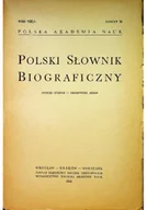 Biografie i autobiografie - Polski słownik biograficzny Tom VIII /3 Zeszyt 38 - miniaturka - grafika 1