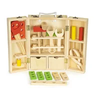 Zabawki AGD - Zestaw Majsterkowicza Dla Dzieci Skrzynka + Gratis - miniaturka - grafika 1