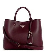 Torebki damskie - GUESS Meridian Girlfriend Satchel, Torba, Górne uchwyty dla kobiet, Ametyst, Jeden rozmiar, Ametyst, 70AA - miniaturka - grafika 1