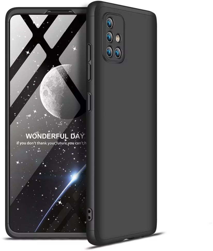 Samsung GKK 360 Protection Case etui na całą obudowę przód + tył Galaxy A71 czarny