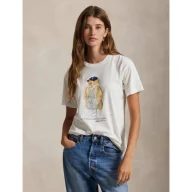 Koszulki i topy damskie - POLO RALPH LAUREN T-shirt TOKYO Regular Fit - miniaturka - grafika 1