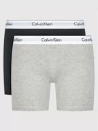 Majtki męskie - Calvin Klein Underwear Komplet 2 par bokserek 000NB1087A Szary - miniaturka - grafika 1