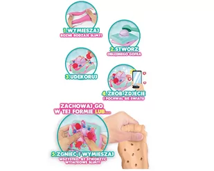 EPEE Slimy Fabryka Cukiernika Gofr brązowy 094572 - Zabawki kreatywne - miniaturka - grafika 3