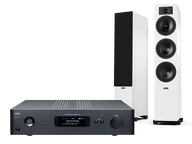 Zestawy stereo - NAD C 389 (czarny) + Tesi 6 (biały) - miniaturka - grafika 1