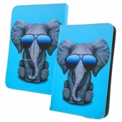 Etui do tabletów - Etui Uniwersalne Do Tabletów 10 Cali Wzór Słoń Pokrowiec Case Futerał Obudowa - miniaturka - grafika 1