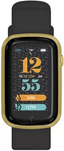 Techmade TM-STEPS-GDBK Steps Czarno-złoty - Smartwatch - miniaturka - grafika 1