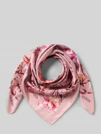 Apaszki i szaliki damskie - Chusta z detal z logo - miniaturka - grafika 1