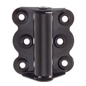 Zawiasy, okucia i inne akcesoria - Zawias zaciskowy czarny 70 x 65 - miniaturka - grafika 1