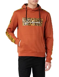 Soul Star Męska bluza z kapturem Coma, Pomarańczowy (pomarańczowy A94a2e), XL - Bluzy męskie - miniaturka - grafika 1