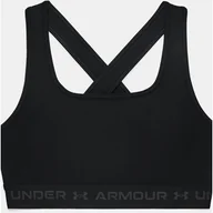 Biustonosze - Biustonosz sportowy damski Crossback Mid Bra Under Armour - miniaturka - grafika 1