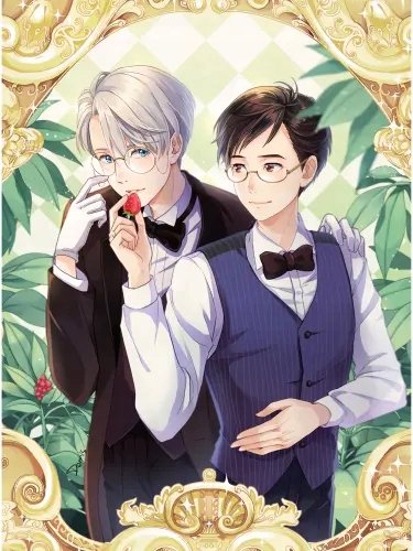 Plakat Anime Yuuri!!! on Ice yoi_011 A3 (custom)