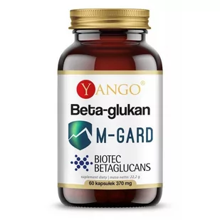 YANGO Yango Beta glukan 60  kapsułek - Suplementy naturalne - miniaturka - grafika 1