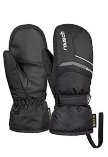 Reusch Dziecięce rękawiczki Bolt GTX Junior środkowe dla dzieci, czarne/białe, 5 - Rękawiczki - miniaturka - grafika 1