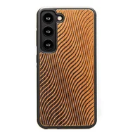 Etui i futerały do telefonów - Drewniane Etui Bewood Samsung Galaxy S23 FALE MERBAU - miniaturka - grafika 1