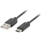 Kable USB - LANBERG Kabel USB-C M/USB-A M 2.0 LANBERG Qc 3.0, 1.8 m - miniaturka - grafika 1