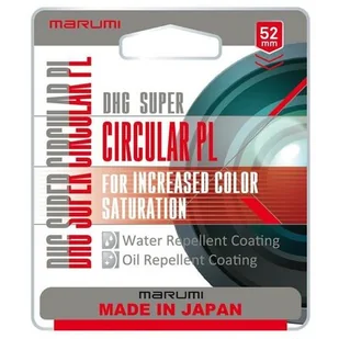 Marumi CPL DHG Super 52 mm - Filtry fotograficzne - miniaturka - grafika 1
