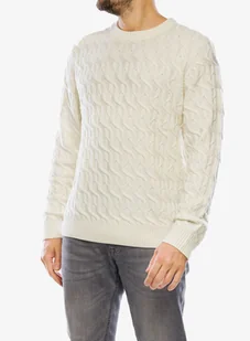 Sweter wełniany Icebreaker Merino Cable Knit Crewe Sweater - undyed - Bluzki damskie - miniaturka - grafika 1