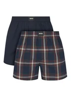 Majtki damskie - BOSS Komplet 2 par bokserek 50515464 Granatowy - miniaturka - grafika 1